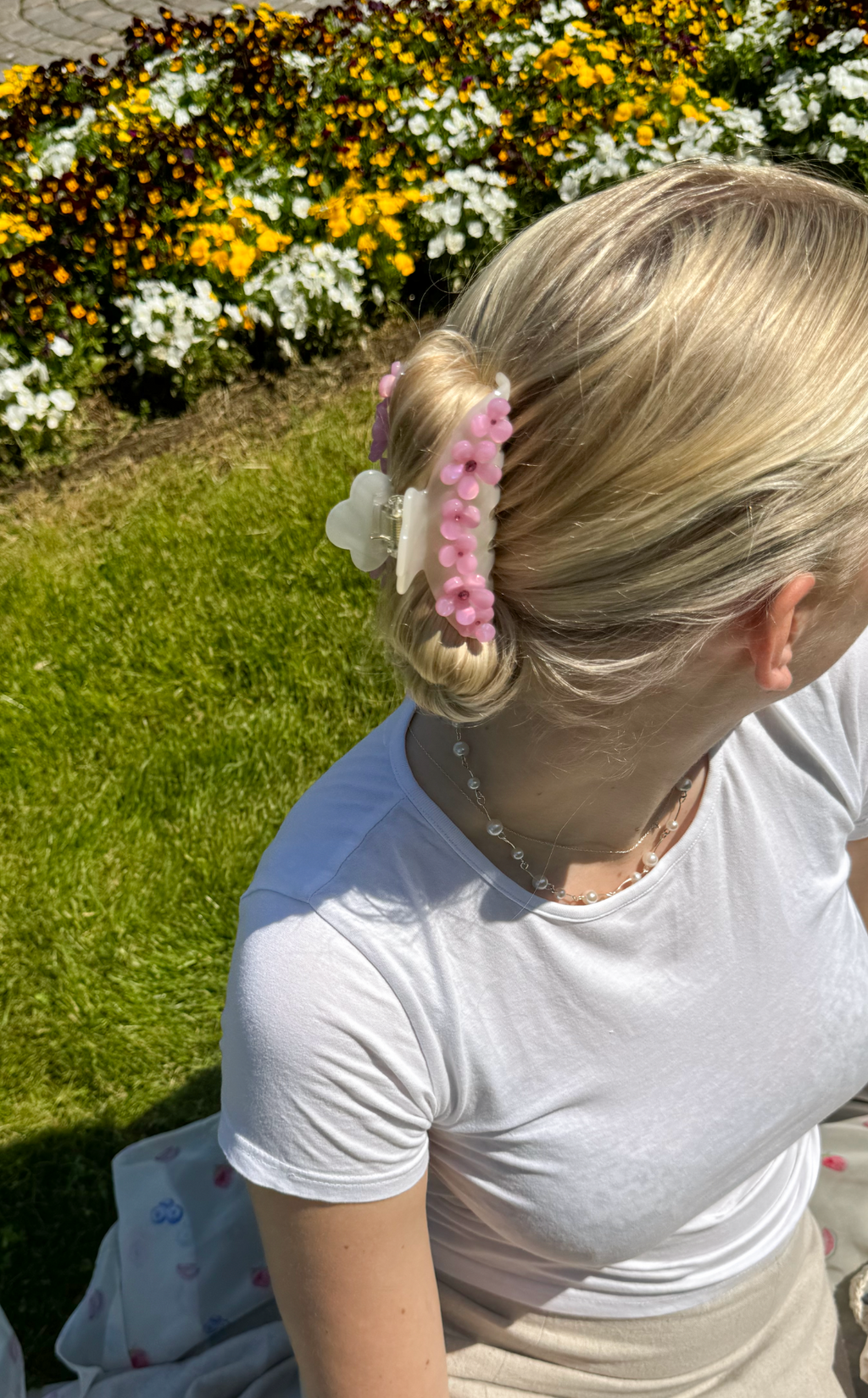 Hårklämma - Berries & Cream